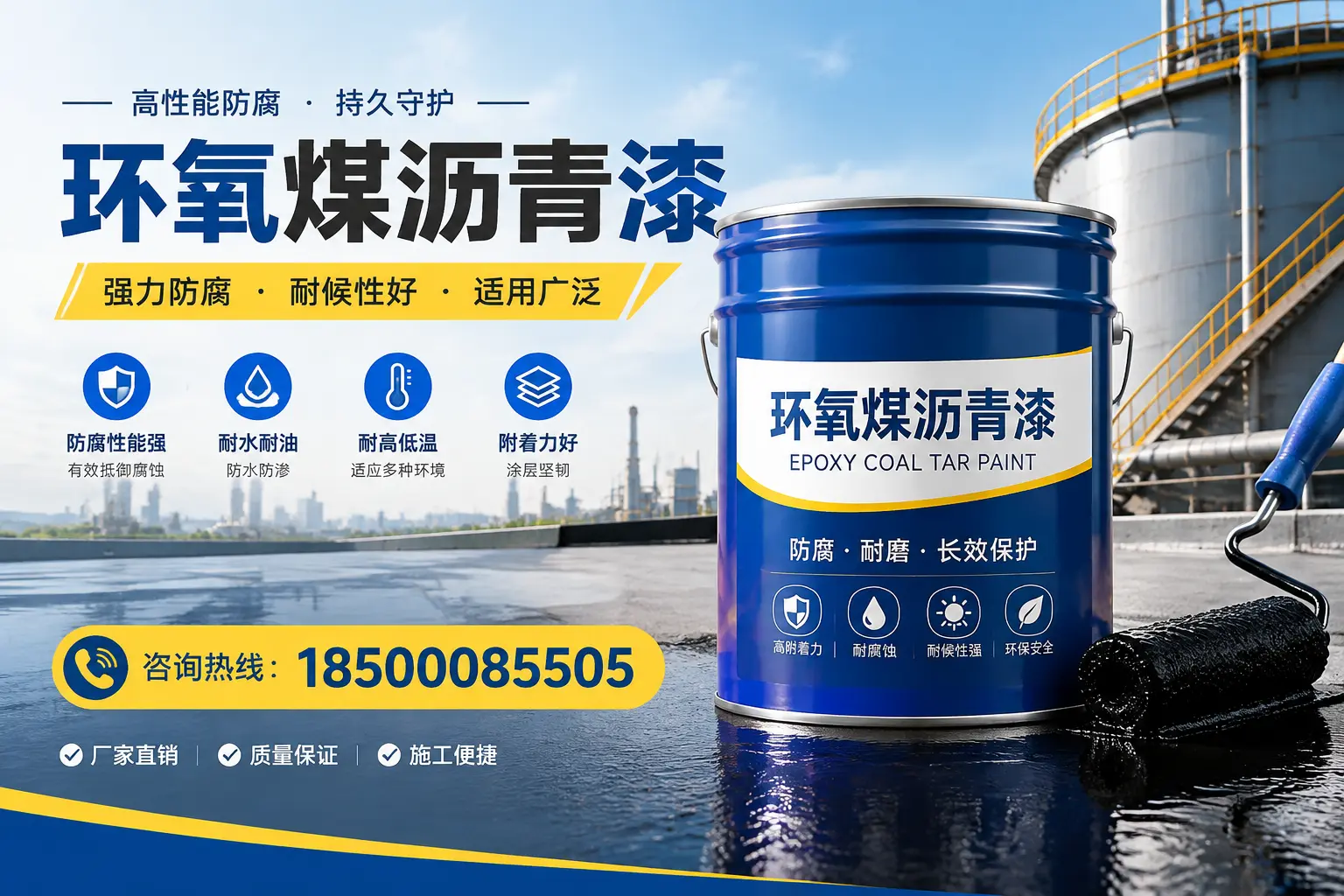 环氧煤沥青漆的储存与运输注意事项，临海企业须知